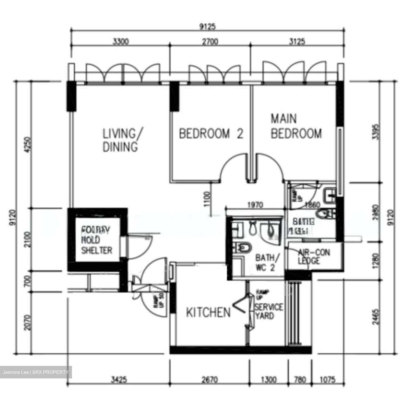 Blk 450C Fernvale Crest (Sengkang), HDB 3 Rooms #562459211